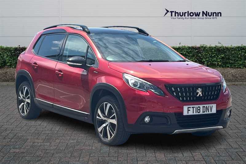 Peugeot 2008 1.2 Puretech Gpf Gt Line Suv Eur Red