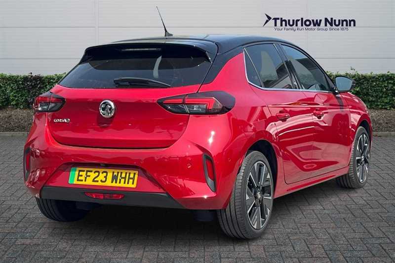 Vauxhall Corsa-e 50Kwh Ultimate Hatchback 136 Ps EF23WHH Red #3