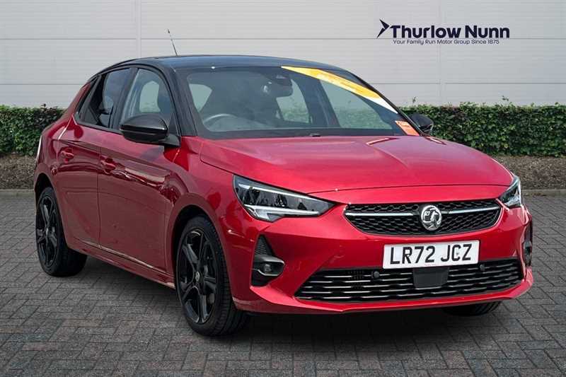 Vauxhall Corsa 1.2 Turbo Gs Line Hatchback Euro Red