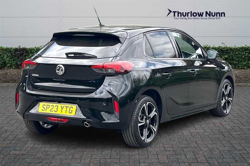 Vauxhall Corsa 1.2I Turbo 100 Ps Ultimate Hatchba SP23YTG Black #3