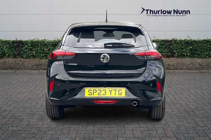 Vauxhall Corsa 1.2I Turbo 100 Ps Ultimate Hatchba SP23YTG Black #4
