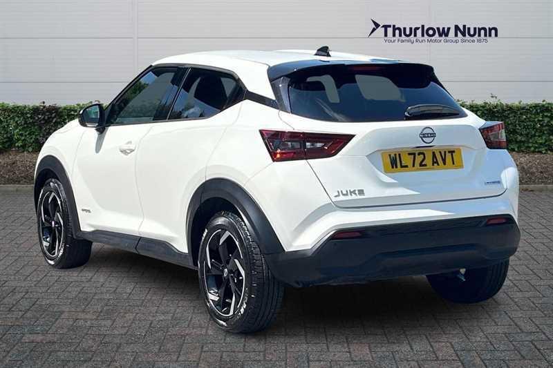 Nissan Juke 1.6 N-connecta Suv Hybrid Euro 6 WL72AVT White #5