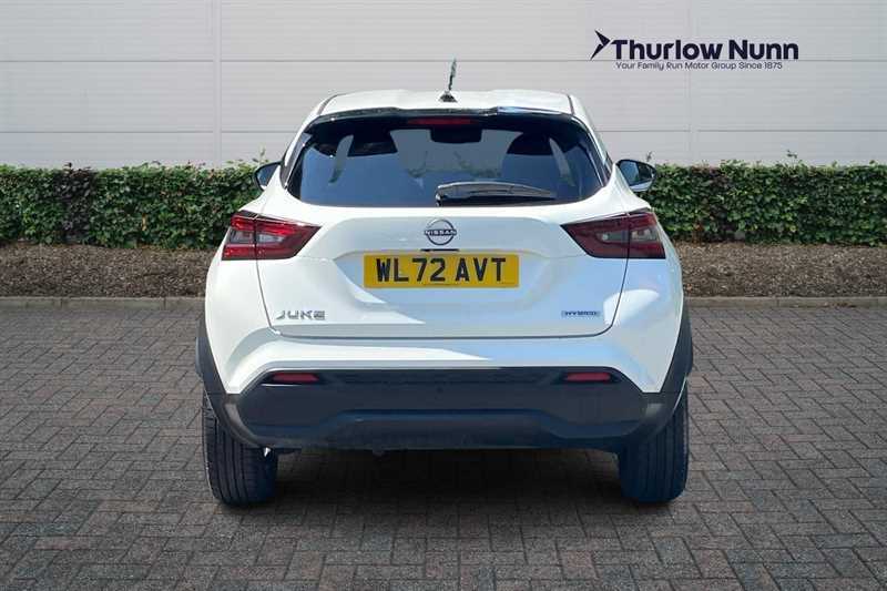 Nissan Juke 1.6 N-connecta Suv Hybrid Euro 6 WL72AVT White #4