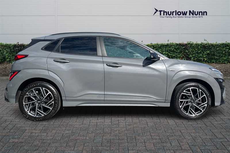Hyundai Kona 1.0 T-gdi Mhev 120 Ps N Line Hybri WF71RWX Grey #2