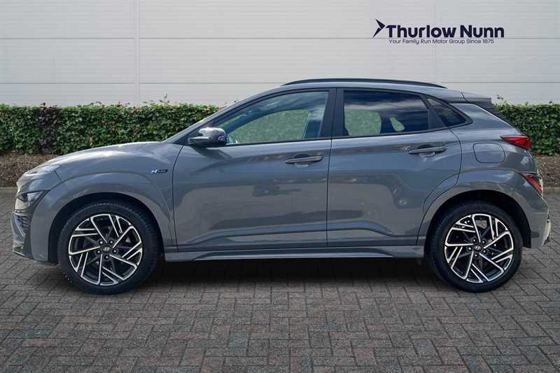 Hyundai Kona 1.0 T-gdi Mhev 120 Ps N Line Hybri WF71RWX Grey #6