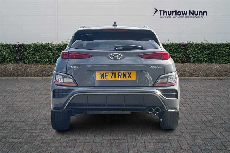 Hyundai Kona 1.0 T-gdi Mhev 120 Ps N Line Hybri WF71RWX Grey #4