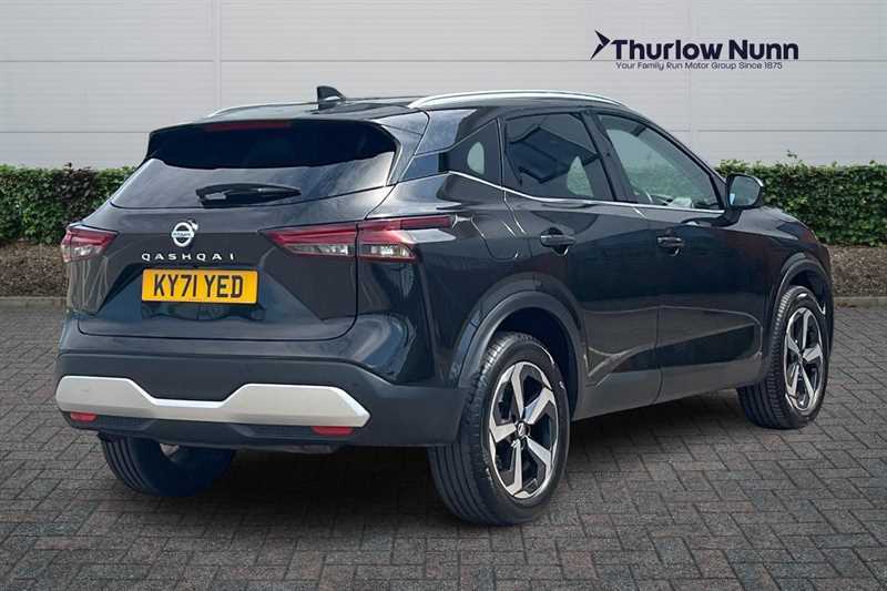 Nissan Qashqai 1.3 Dig-t Mhev N-connecta Suv Hybrid Xt KY71YED Black #3