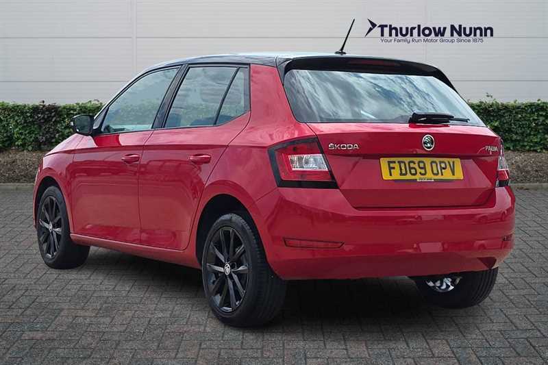 Skoda Fabia 1.0 Tsi Colour Edition Hatchback Red #5