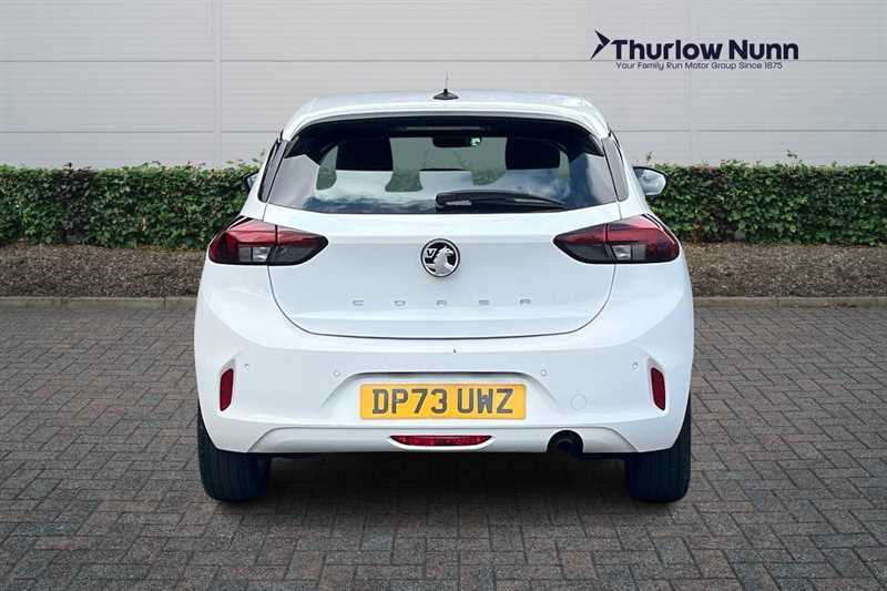 Vauxhall Corsa 1.2I 75 Ps Design Hatchback DP73UWZ White #4