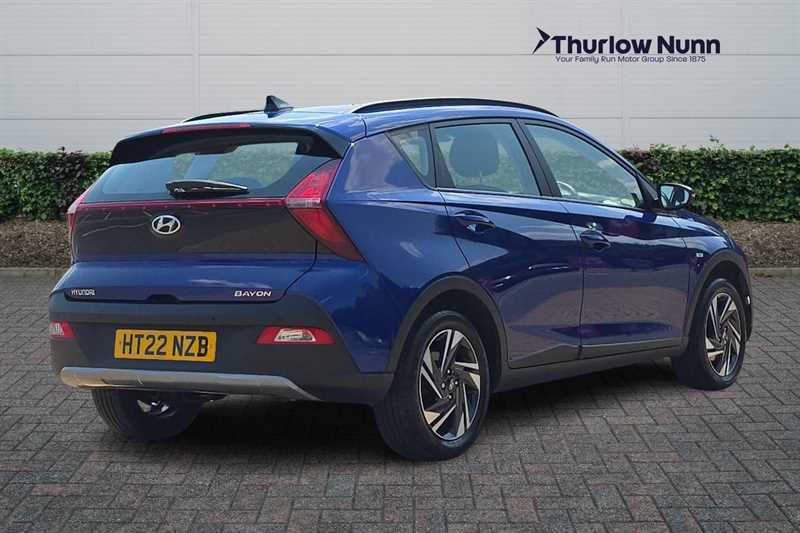 Hyundai Bayon 1.0 T-gdi Mhev Se Connect Suv Hybrid Dc HT22NZB Blue #3