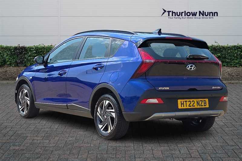 Hyundai Bayon 1.0 T-gdi Mhev Se Connect Suv Hybrid Dc HT22NZB Blue #5