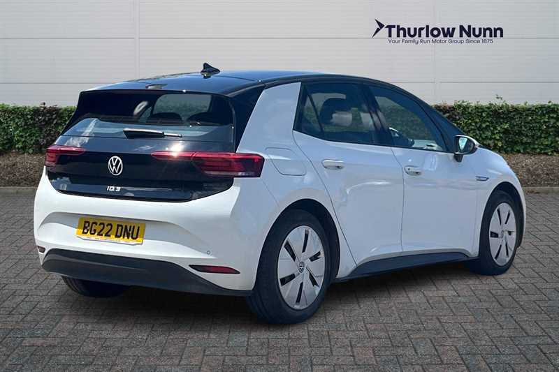Volkswagen ID.3 Pro Performance 58Kwh Life Hatchback White #3