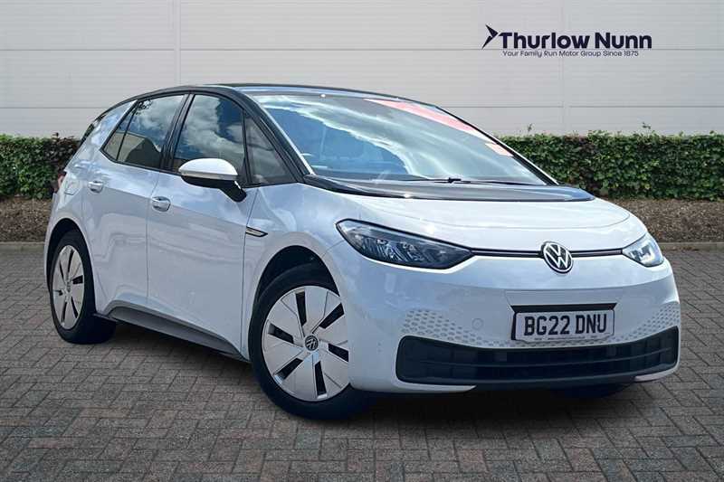 Volkswagen ID.3 Pro Performance 58Kwh Life Hatchback White