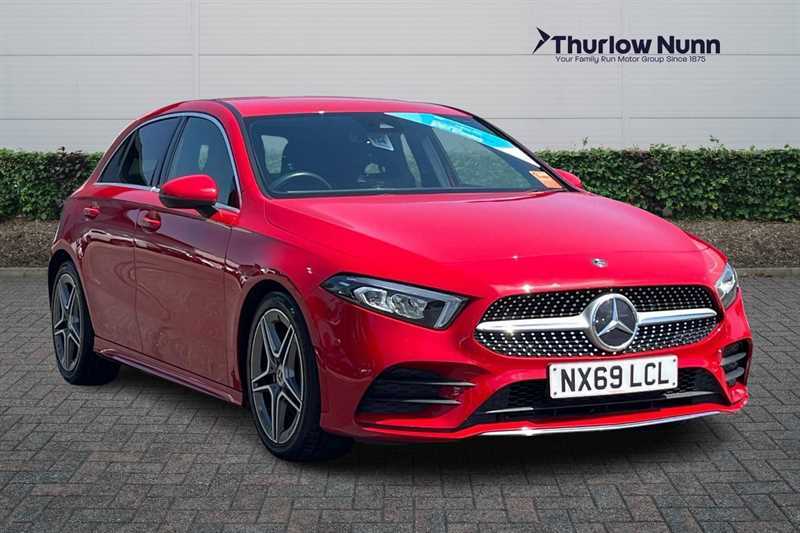Mercedes-Benz A Class 1.3 A180 Amg Line Executive Hatchback Red