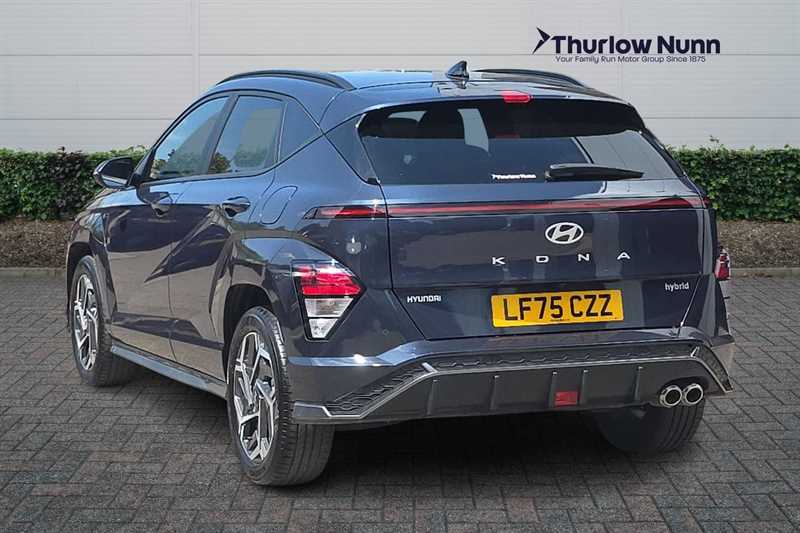 Hyundai Kona 1.6 H-gdi N Line Suv Hybrid Dct Euro 6 LF75CZZ Blue #5
