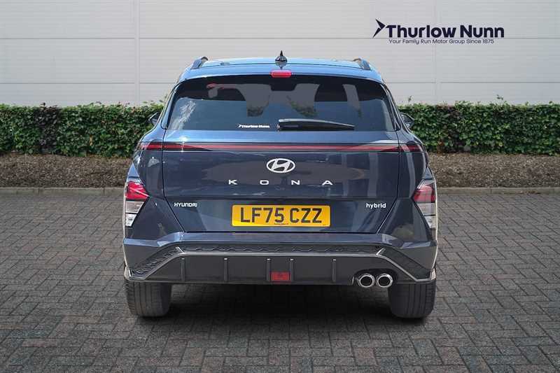 Hyundai Kona 1.6 H-gdi N Line Suv Hybrid Dct Euro 6 LF75CZZ Blue #4