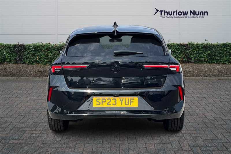 Vauxhall Astra 1.2 Turbo Ultimate Hatchback Eur SP23YUF Black #4