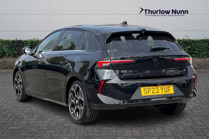 Vauxhall Astra 1.2 Turbo Ultimate Hatchback Eur SP23YUF Black #5