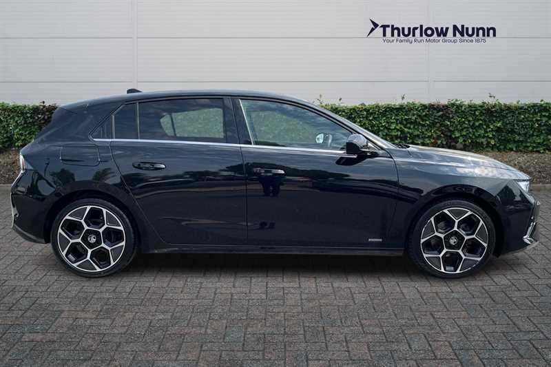 Vauxhall Astra 1.2 Turbo Ultimate Hatchback Eur SP23YUF Black #2