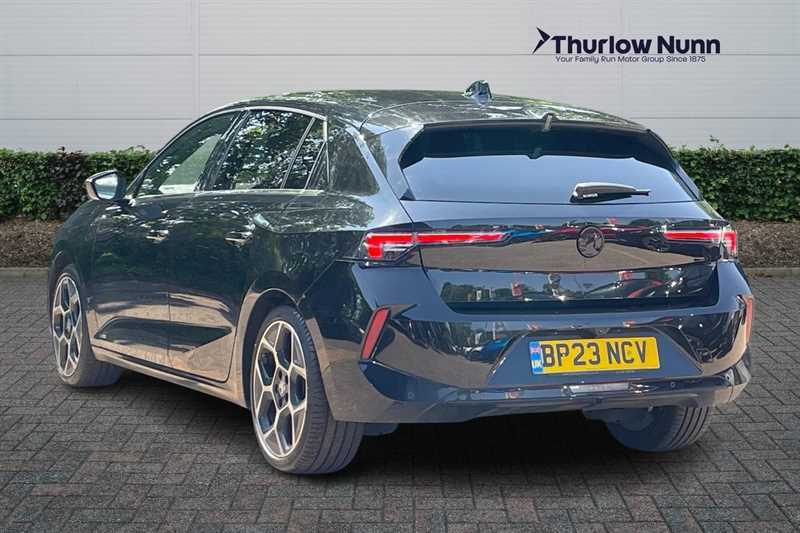 Vauxhall Astra 1.2 Turbo Ultimate Hatchback Euro BP23NCV Black #5