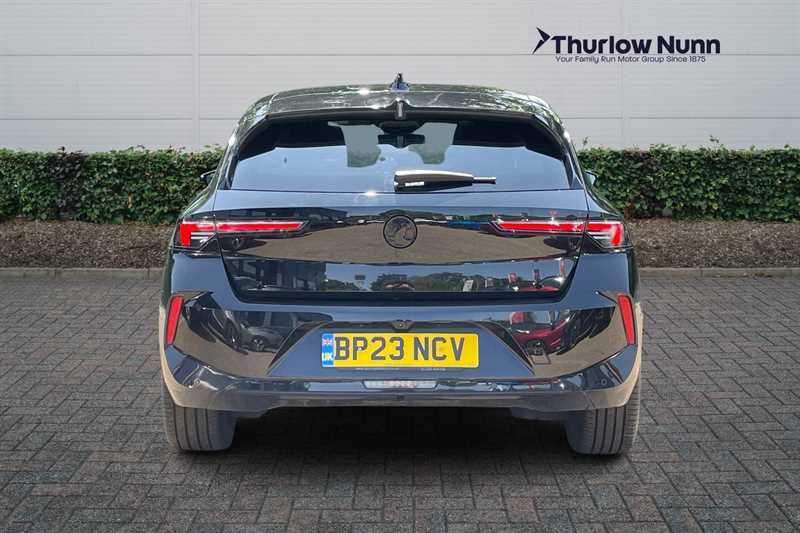 Vauxhall Astra 1.2 Turbo Ultimate Hatchback Euro BP23NCV Black #4