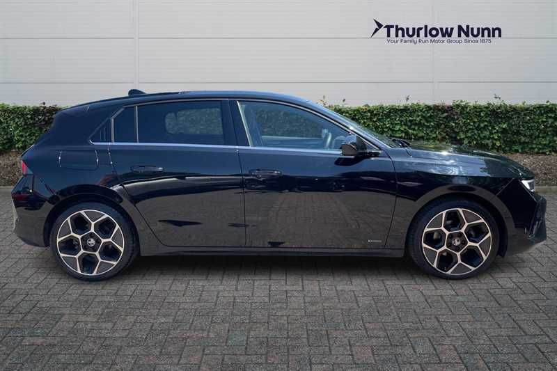 Vauxhall Astra 1.2 Turbo Ultimate Hatchback Euro BP23NCV Black #2