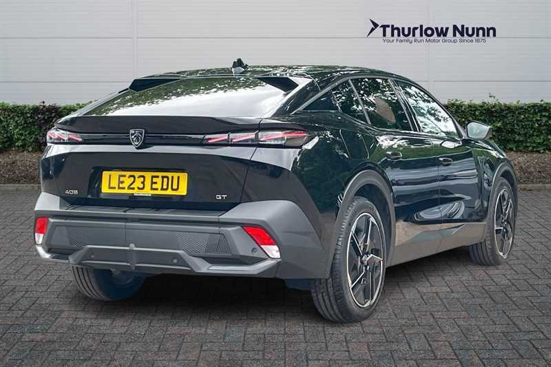 Peugeot 408 1.2 Puretech Gt Fastback Eat Euro 6 S LE23EDU Black #3