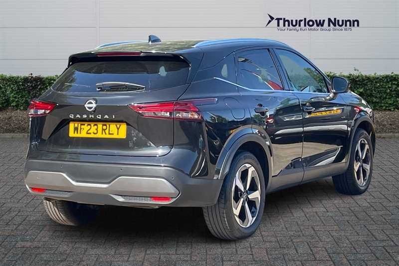 Nissan Qashqai 1.3 Dig-t Mhev N-connecta Suv Hybrid Xt WF23RLY Black #3