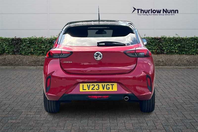 Vauxhall Corsa 1.2I Turbo 100 Ps Ultimate Hatchba LV23VGT Red #4