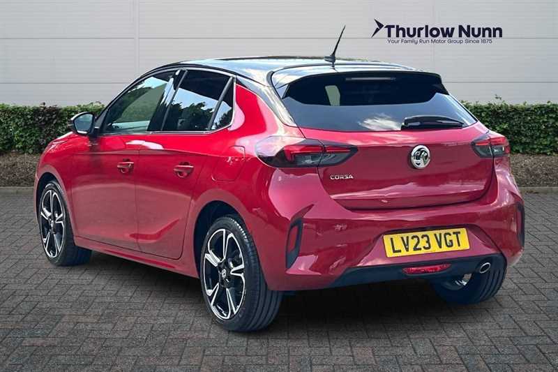 Vauxhall Corsa 1.2I Turbo 100 Ps Ultimate Hatchba LV23VGT Red #5