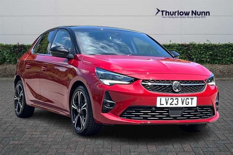 Vauxhall Corsa 1.2I Turbo 100 Ps Ultimate Hatchba Red