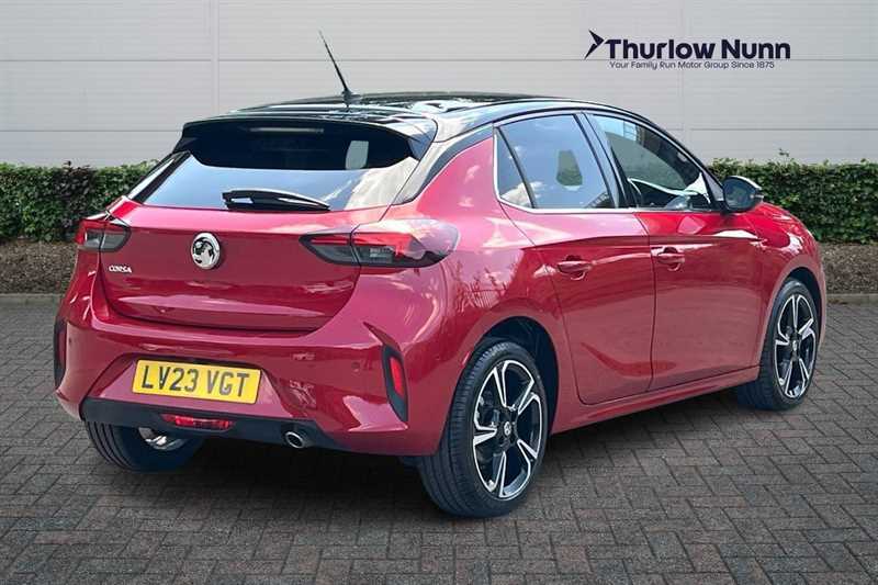 Vauxhall Corsa 1.2I Turbo 100 Ps Ultimate Hatchba LV23VGT Red #3