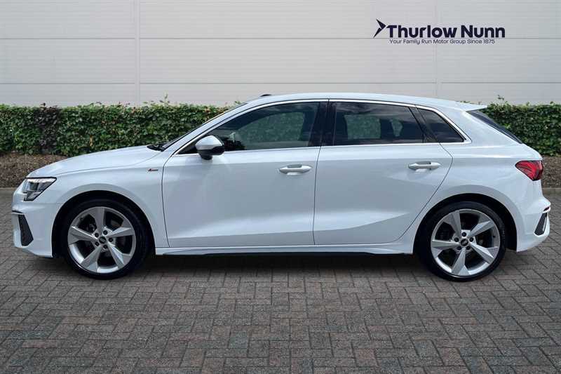 Audi A3 1.5 Tfsi 35 S Line Sportback Eur BM23JDX White #6