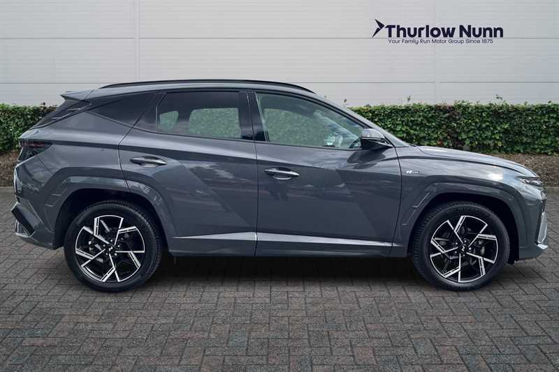 Hyundai Tucson 1.6 T-gdi N Line Suv Hybrid Euro 6 KO74EGF Grey #2