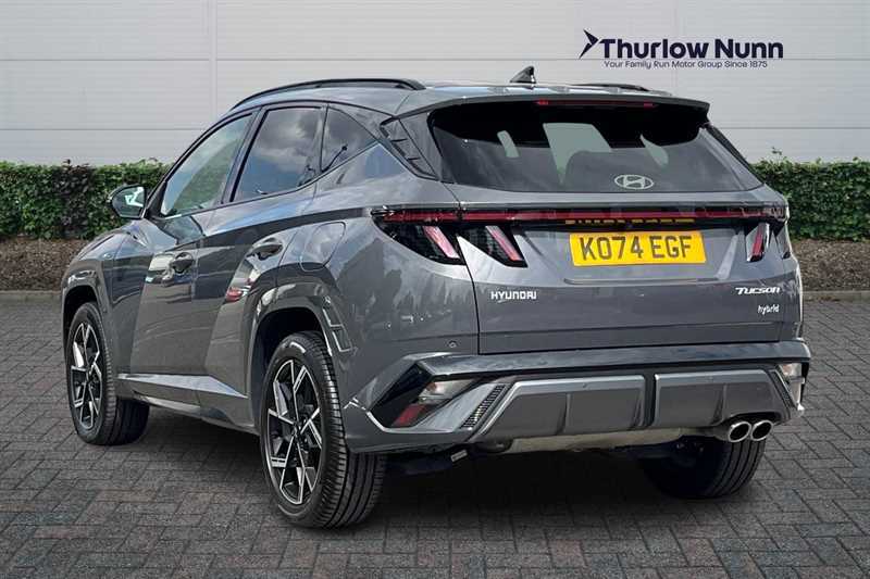 Hyundai Tucson 1.6 T-gdi N Line Suv Hybrid Euro 6 KO74EGF Grey #5