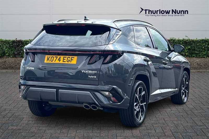 Hyundai Tucson 1.6 T-gdi N Line Suv Hybrid Euro 6 KO74EGF Grey #3