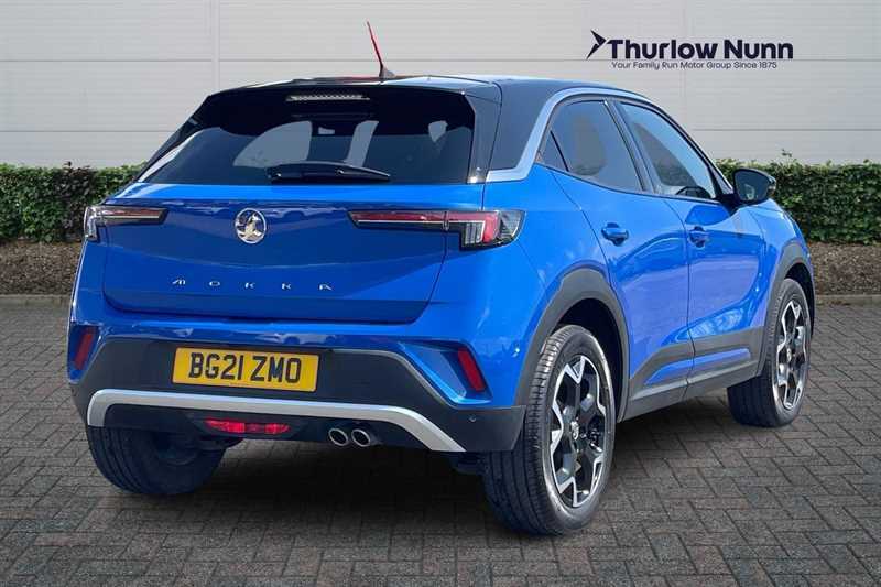Vauxhall Mokka 1.2 Turbo Launch Edition Suv Euro BG21ZMO Blue #3