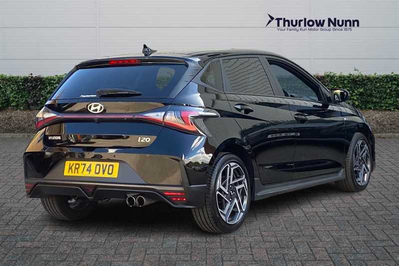 Hyundai I20 1.0 T-gdi N Line S Hatchback Dct Euro 6 Black #3