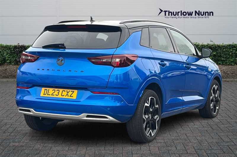Vauxhall Grandland 1.2 Turbo Ultimate Suv Euro 6 S DL23CXZ Blue #3