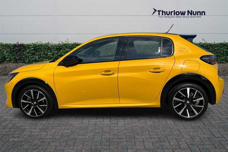 Peugeot 208 1.2 Puretech Gt Premium Hatchback Eat E DV22UNS Yellow #6