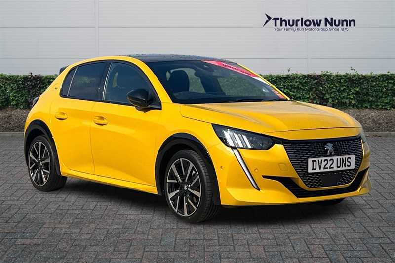 Peugeot 208 1.2 Puretech Gt Premium Hatchback Eat E Yellow