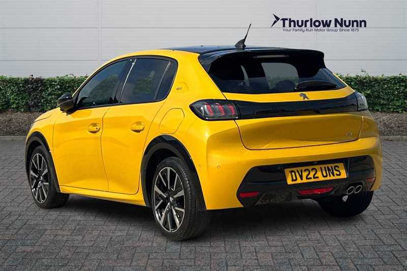 Peugeot 208 1.2 Puretech Gt Premium Hatchback Eat E DV22UNS Yellow #5