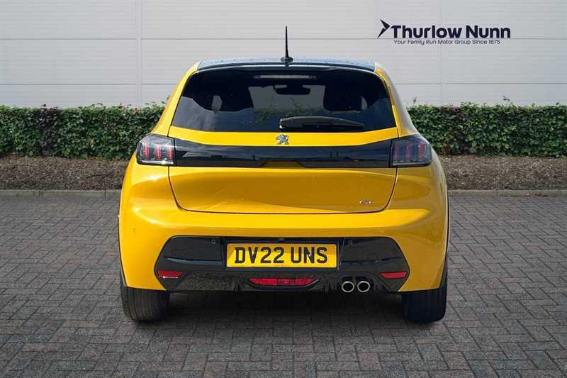 Peugeot 208 1.2 Puretech Gt Premium Hatchback Eat E DV22UNS Yellow #4