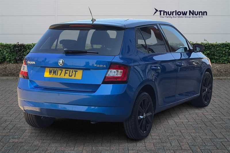 Skoda Fabia 1.2 Tsi Colour Edition Hatchback WM17FUT Blue #3