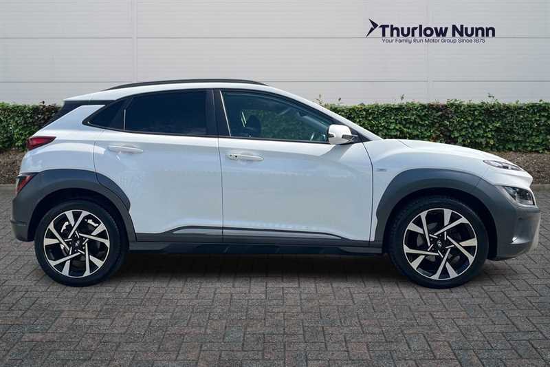 Hyundai Kona 1.0 T-gdi Mhev 120 Ps Premium Hybr YB23RYT White #2