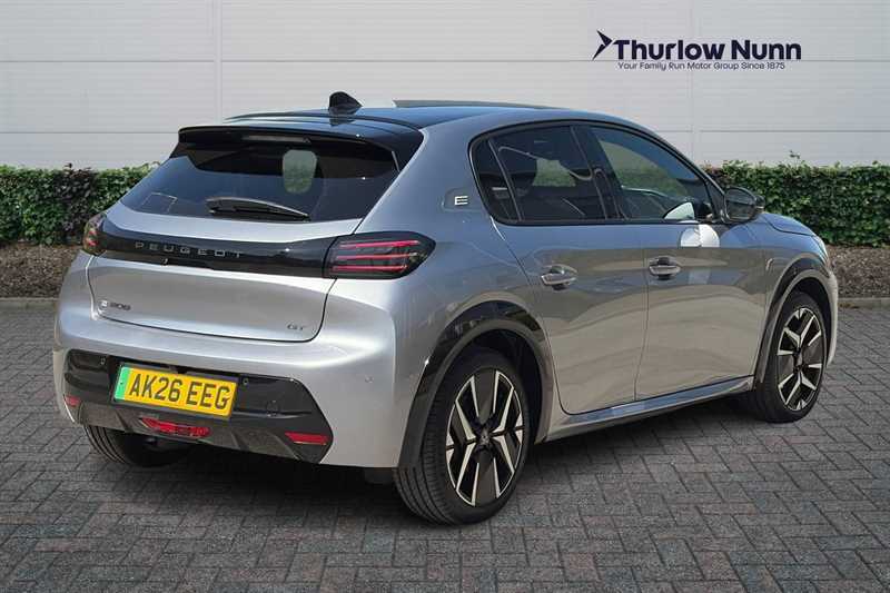 Peugeot e-208 51Kwh Gt Premium Hatchback 11Kw AK26EEG Grey #3