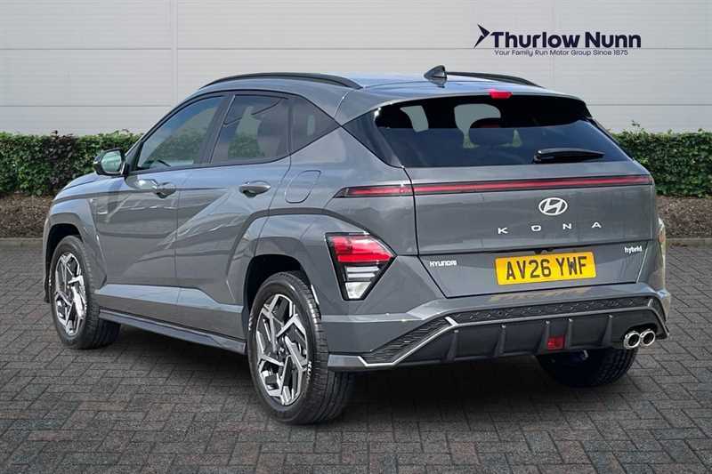 Hyundai Kona 1.6 H-gdi N Line S Suv Hybrid Dct Euro Grey #5