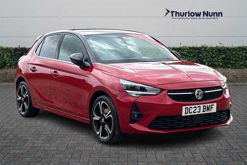 Vauxhall Corsa 1.2 Turbo Ultimate Hatchback Euro DC23BWF Red