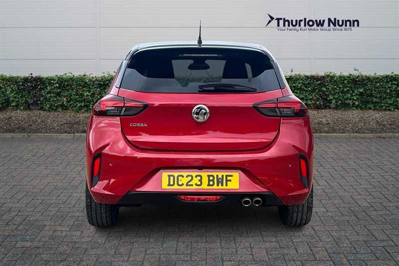 Vauxhall Corsa 1.2 Turbo Ultimate Hatchback Euro DC23BWF Red #4