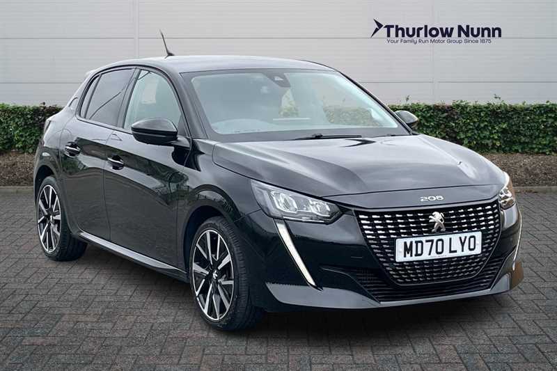 Peugeot 208 1.2 Puretech Allure Premium Hatchback E Black